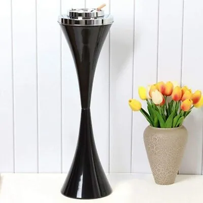 Stainless Steel Floor Standing Ashtray Big Cigar Ashtrays Shop Home Office Decor • $43.15