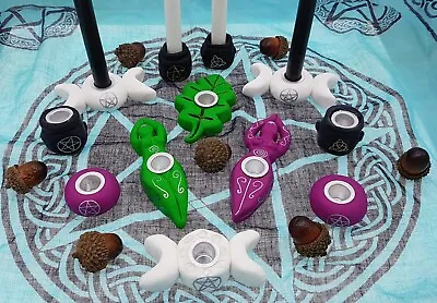 Magic Spell Candle & Hand-Made Spell Candle Holders Altar Items Wicca Pagan • £0.99