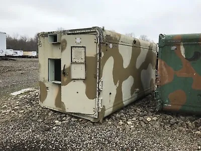 Military Communications Shelter Big. Aluminum. Used. For An M-series Truck • $1795