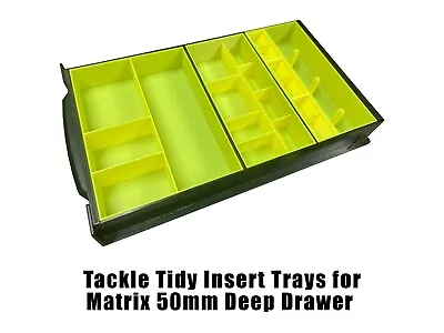 Tackle Tidy Tray Inserts For Matrix Seat Box Deep Drawer • $45.45