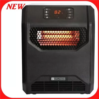 Utilitech Infrared Quartz 1500 Watts Electric Heater    R9 • $67.95