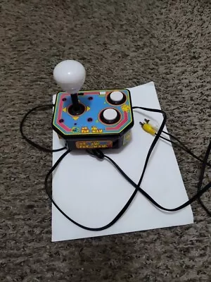 Ms. Pacman Plug And Play Classic Arcade TV Game 1993 Bandai Tested Works 0262 • $19.89