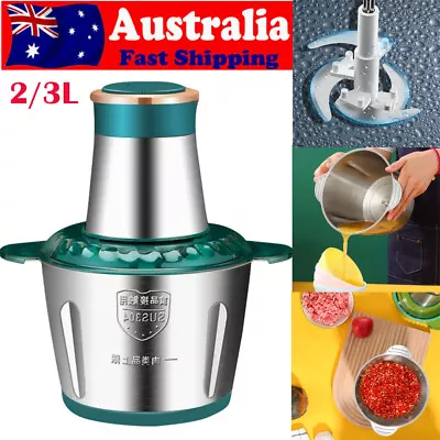 3L Home Electric Meat Grinder Mincer Sausage Vegetable Food Processor Blender • $49.95