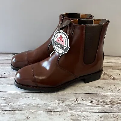 Vintage Dealer Boots Tosavas Safety Dealer Boots Size 6 Uk  • £24.95