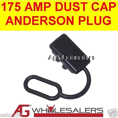 $3.80 • Buy 175 AMP DUST CAP COVER BLACK ANDERSON PLUG DUAL BATTERY 175a