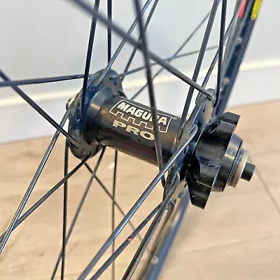 Magura Pro Disc 26  MTB Front Wheel 100mm 6-Bolt Disc Brake Mavic X 317 Rim • $149.95