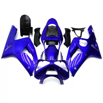 Blue Fairings For 2003 2004 Kawasaki Ninja ZX6R 636 ABS Injection Bodywork Kit • $459.95