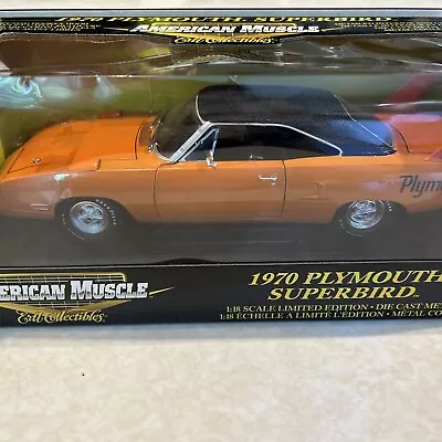 American Muscle Ertl Collectibles 1/18 1970 Plymouth Superbird Limited Edition  • $149.99