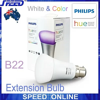 $79.95 • Buy Philips Hue - White And Color Ambiance - Extension Bulb - Single - (B22)