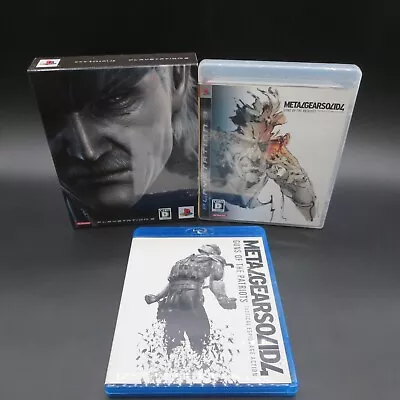 Metal Gear Solid 4 Guns Of The Patriots PS3 Special Edition With Blu Ray Japan • $29.70