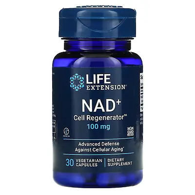 Life Extension NAD + 100mg 30 Capsules • $25.90