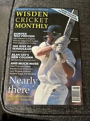 £3.50 • Buy Wisden Cricket Monthly Magazine - June 1996