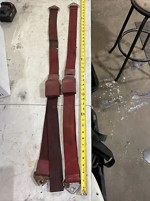 1967 Mustang Red Seatbelts 1968 • $75