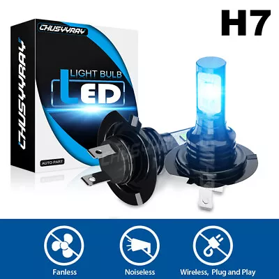 For Honda CBR600F4i 2001-2006 Motorcycle LED Headlight Kit H7 8000K Blue Bulbs • $13.99