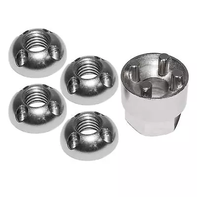 Land Rover Tamper Proof Nut Set M6 Nut & Key - DA7330 • £21.49