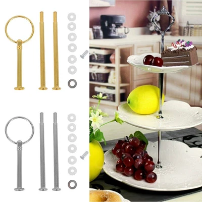 £9.45 • Buy Cake Stand Handle 3 Tier Tray Durable Fitting Handle For Home Home Kit