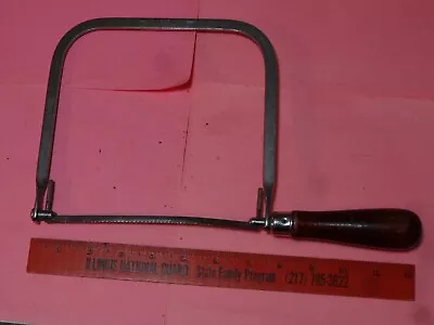 Vintage Craftsman Coping / Scroll Hand Saw 7   Wood Handle USA • $19.99