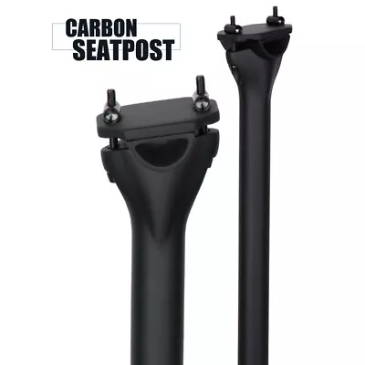 Ultralight UD Carbon Fiber Seatpost 27.2/30.9/31.6mm MTB Road Bicycle Seat Post • $51.60