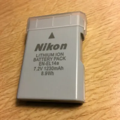 £49.39 • Buy Nikon EN-EL14A Rechargeable Li-ion Battery - Opened Not Used