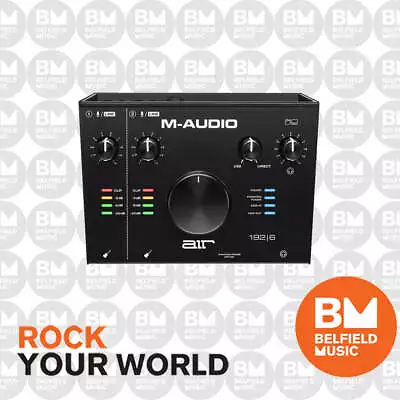 M-Audio AIR 192|6 USB Audio/Midi Interface 2-In/2-Out 24/192 Input/Output • $249