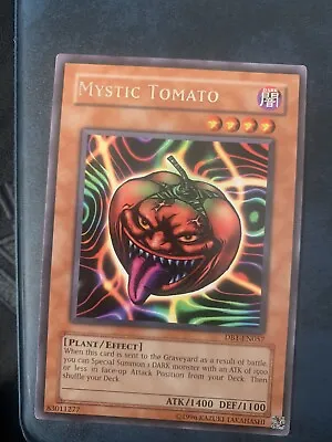 Yugioh Mystic Tomato DB1-EN057 • £3.99