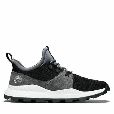 Timberland Men's Brooklyn Flexi Knit Sneaker Black/Grey Shoes 0A2HS2-015 • $245