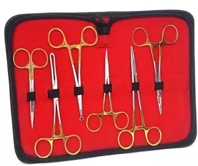  Sutureless Vasectomy Surgery Set 6 Pcs Surgical Instruments German Stainless CE • $40.99