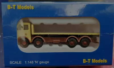 N Gauge BT Models Vehicle - Foden FG Flat NMU 1953 Ltd 1953-1963 • £9.50