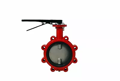 8  Lug Style Butterfly Valve - Ductile Iron Body X SS Disc X EPDM Seat • $326.15