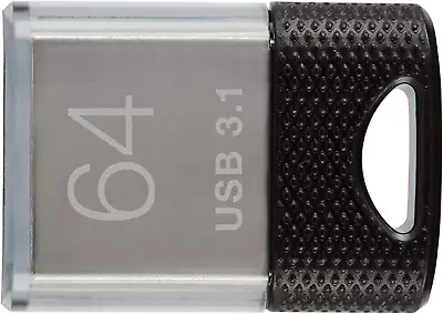 64GB Elite-X Fit USB 3.1 Flash Drive - 200Mb/S Color-Black • $13.98