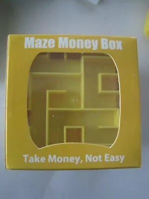 Maze Money Box 3  NIB • $12.97