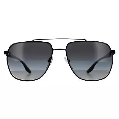 $293.70 • Buy Prada Sport Sunglasses PS55VS 1BO5W1 Matte Black Grey Gradient Polarized