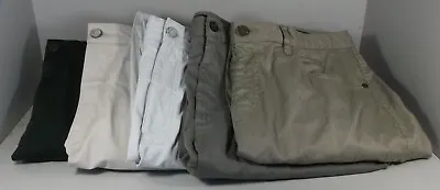 Lot Of Five Men's Pants Size 33 X 30 Various Colors Johnston Murphy • $34.95