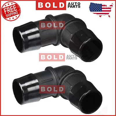 $17.95 • Buy Gates 28626 Heater Coolant Hose 1  90° Degree Elbow Fitting Connector  Pack Of 2