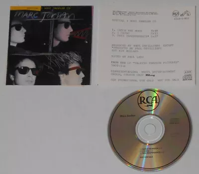 Marc Jordan - Special 3 Song Sampler - 1987 U.S. Promo Cd • $8.98