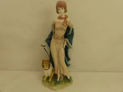 £9.99 • Buy (RefJOH30) Kirsty Figurine With Dog, Approx 25.5cm Tall, The Regal Collection