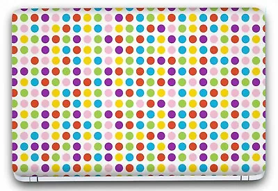 15.6 Inch Polka Dots Laptop/Vinyl Skin/Decal/Sticker/Cover-LM21 • £6.99