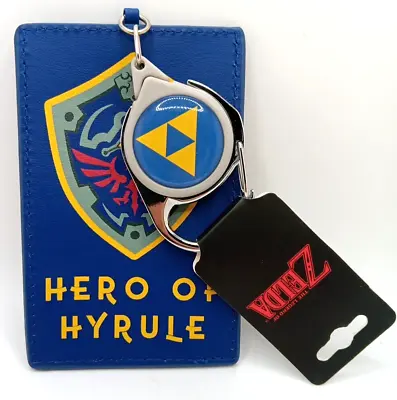 Bioworld Nintendo Legend Of Zelda Hero Of Hyrule Retractable Lanyard ID & Badge • $9.95