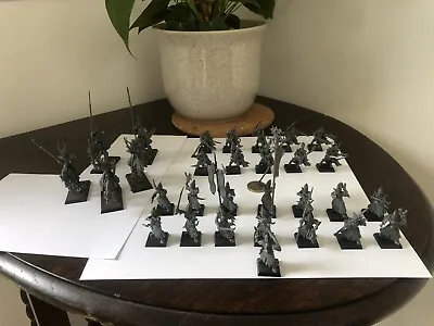 Dark Elves/5 Dragon Knights 15 Warriors 10 Corsairs/Age Of Sigmar/Warhammer • £65