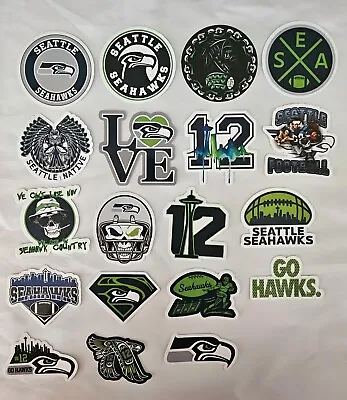 Seattle Seahawks NFL Football Logo Sports Decal Sticker - Free Shipping • $4