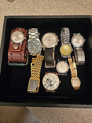 Lot Of Vintage Branded Estate Watches Wristwatches • $53