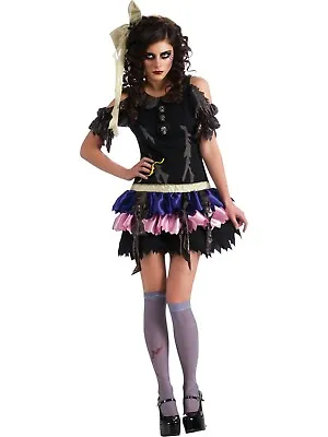 Zombie Doll Ladies Fancy Dress Costume • £19.99