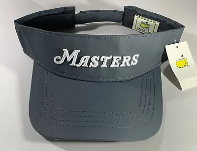 Masters Golf Visor Low Rider Grey Performance Tech 2024 Masters Pga New • $49.95
