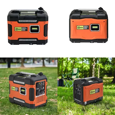 Inverter Generator Petrol Quiet Portable 4 Stroke Outdoor Camping Power Supply • £159.95