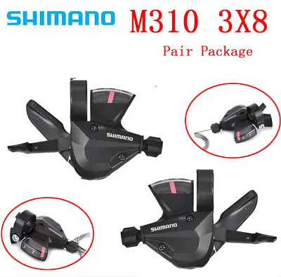 Shimano Altus 3x8 Speed Shift Lever Shifter MTB Bike Bicycle Parts Acera SL-M310 • $12.58
