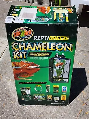 $130 • Buy Zoo Med ReptiBreeze Chameleon Kit Unused 