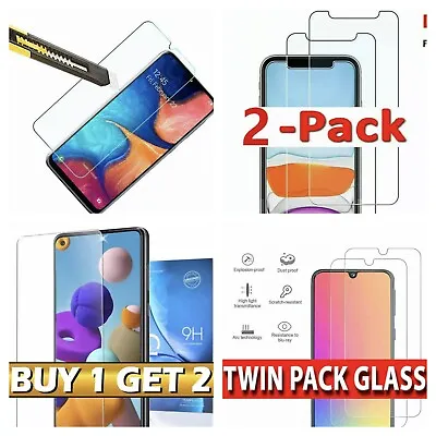 Good Quality Tempered Glass Screen Protector Film Screen Saver For Huawei Models • £4.49
