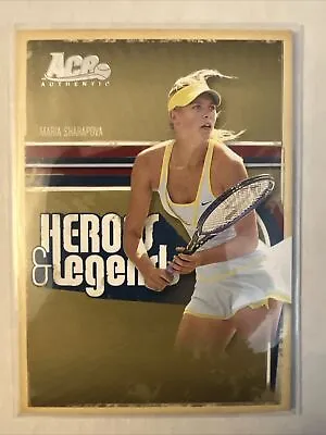 2006 Ace Authentic Heroes & Legends #86 Maria Sharapova • $0.99