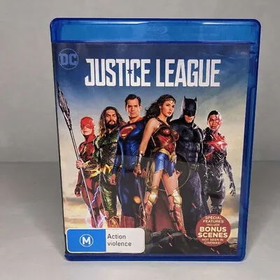 $9 • Buy Justice League Blu-Ray 2017 Bonus Scenes (BLURAY - Blu Ray Movie Disc)