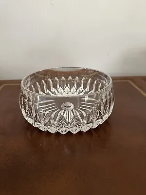 Gorham Hand Cut Full Lead Crystal Bowl Althea Pattern 7.5  Wide Made In Germany • $30